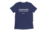Primal 7 Conquer Your Can't T-Shirt Navy