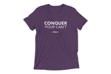 Primal 7 Conquer Your Can't T-Shirt Purple